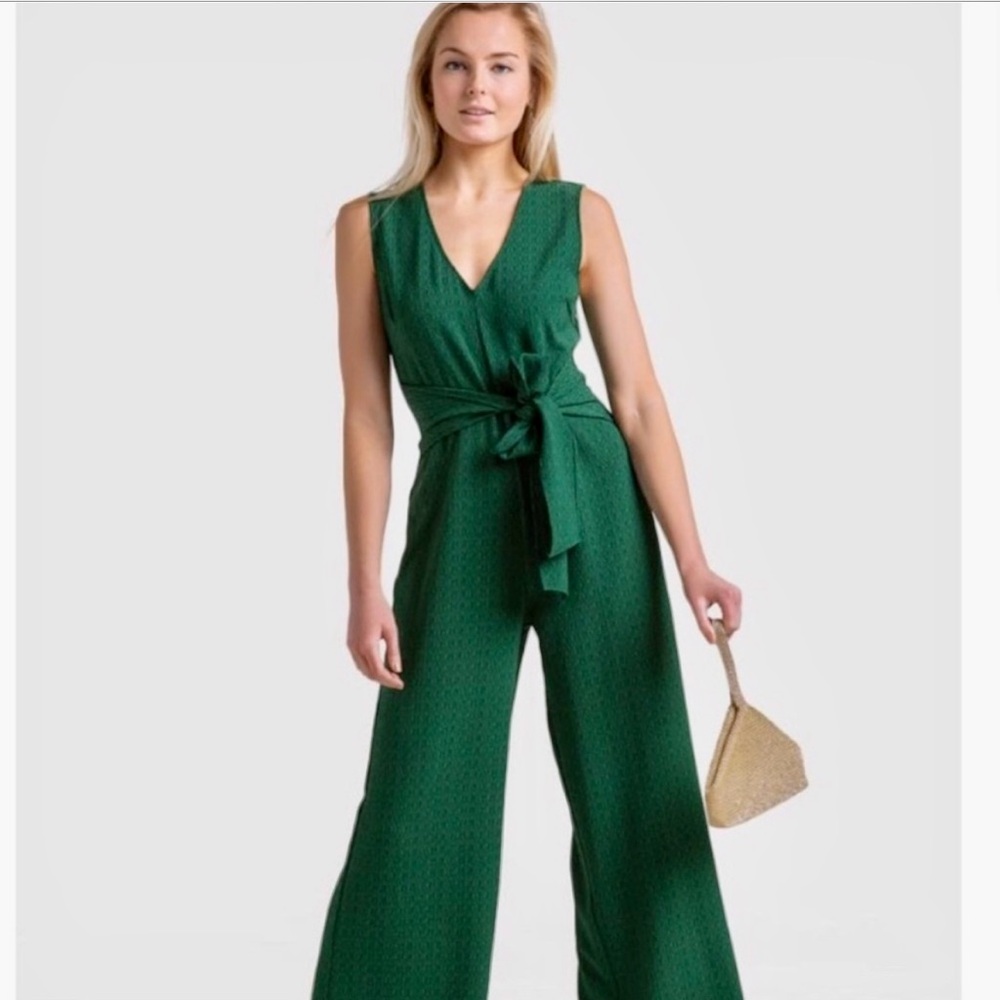 🌲 Alya Green Jumpsuit